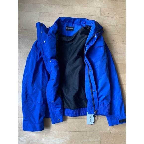Noize BNWT Mens blue "Ryker" Techno Bonded rain jacket sz Xlarge NEW bomber - Picture 7 of 9